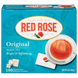 Red Rose Tea Bright & Refreshing Original Black Tea 100 ea