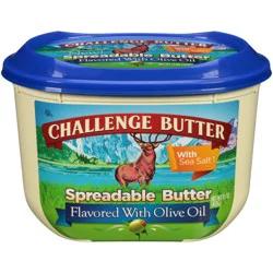Challenge Dairy Spreadable Sea Salted Butter with Olive Oil 15 oz