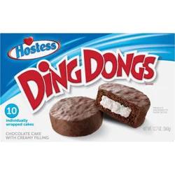 HOSTESS Chocolate DING DONGS, Creamy Filling, Individually Wrapped /