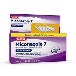 H-E-B Miconazole 7 Day Vaginal Cream