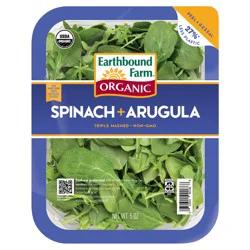 Earthbound Farm Organic Baby Spinach & Baby Arugula, 5 oz