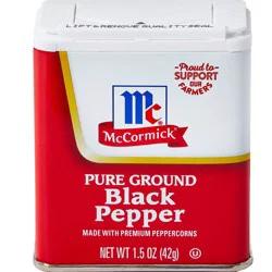 McCormick Pure Ground Black Pepper
