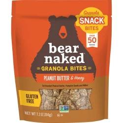 Bear Naked Gluten Free Peanut Butter & Honey Granola Bites - 7.2oz
