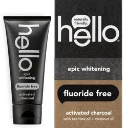 hello Activated Charcoal Whitening Toothpaste - 4oz