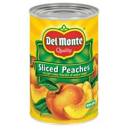 Del Monte Sliced Yellow Cling Peaches in Heavy Syrup