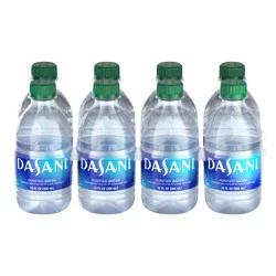 DASANI Purified Water Bottles Enhanced with Minerals, 12 fl oz, 8 Pack