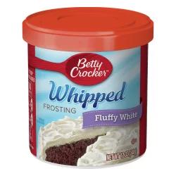 Betty Crocker Whipped Fluffy White Frosting 12 oz