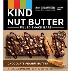 KIND Chocolate Peanut Butter Filled Snack Bars