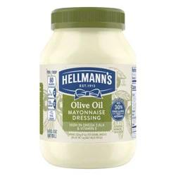 Hellmann's Mayonnaise Dressing with Olive Oil Mayo, 30 oz