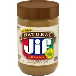 Jif Natural Low Sodium Creamy Peanut Butter