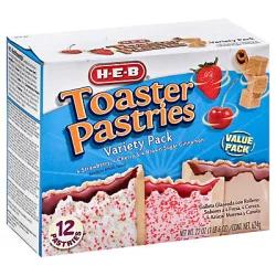 H-E-B Toaster Pastries Variety Value Pack