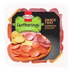 Hormel Gatherings Pepperoni & Salami Snack Tray