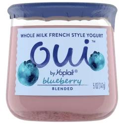 Oui by Yoplait French Style Yogurt, Blueberry, Gluten Free, 5.0 oz
