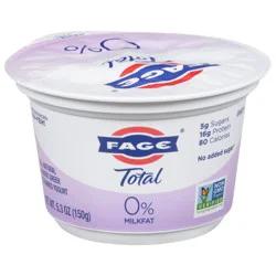 Fage Total 0% Milkfat All Natural Nonfat Greek Strained Yogurt