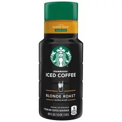 Starbucks Unsweetened Blonde Roast Iced Coffee