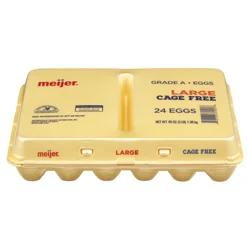 Meijer Cage Free Grade A Large Eggs