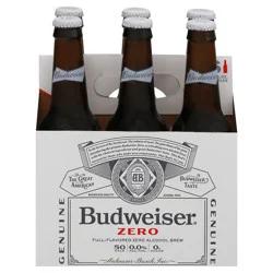 Budweiser Zero Non-Alcoholic Beer - 6pk/12 fl oz Bottles