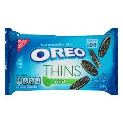 Oreo Thins Mint Crme Chocolate Sandwich Cookies