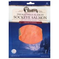 Echo Falls Salmon - Wild Alaskan Sockeye Smoked Sliced