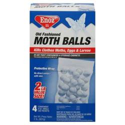 Enoz Old Fashioned Moth Balls 4 - 8 oz Packets