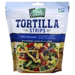 Fresh Gourmet Tri Colored Tortilla Strips
