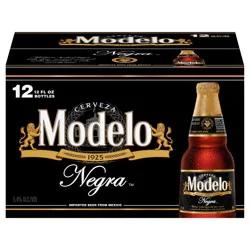 Modelo Negra Mexican Amber Lager Beer Bottles