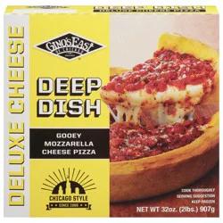 Gino's East Deep Dish Deluxe Cheese Pizza 32 oz
