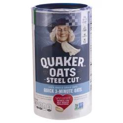 Quaker Steel Cut Oats Quick 3-min.