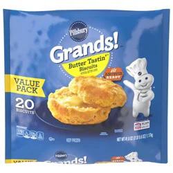 Grands! Butter Tastin' Frozen Biscuits, Value Pack, 20 ct., 41.6 oz.
