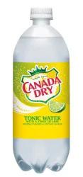 Canada Dry Tonic Water with a Twist of Lime bottle
