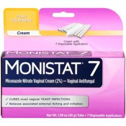 Monistat Simple Cure Vaginal Antifungal 7-Day Treatment Cream