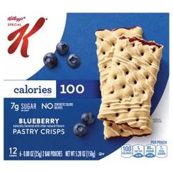 Special K Blueberry Pastry Crisps 6 - 0.88 oz Pouches