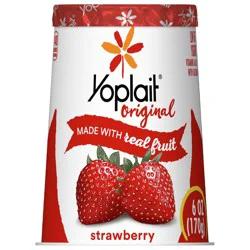 Yoplait Original Strawberry Low Fat Yogurt, 6 OZ Yogurt Cup