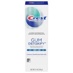 Crest Detoxify Deep Clean Toothpaste