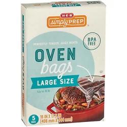 H-E-B Simply Prep Oven Bags Large Size