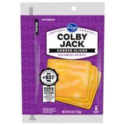 Kroger Colby Jack Cheese Slices