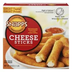 Snapps Mozzarella Cheese Sticks