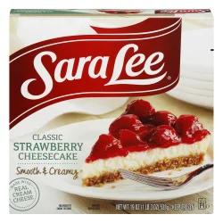 Sara Lee Classic Strawberry Cheesecake 19 oz