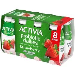 Activia Probiotic Dailies Yogurt Strawberry Yogurt Drink
