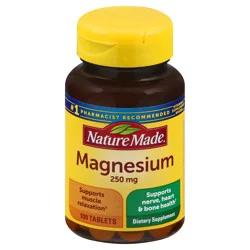 Nature Made Magnesium Oxide, Dietary Supplement for Muscle Support, 100 Day Supply