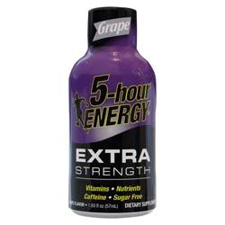 5-hour ENERGY Shot, Extra Strength, Grape