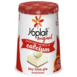 Yoplait Original Key Lime Pie Low Fat Yogurt, 6 OZ Yogurt Cup