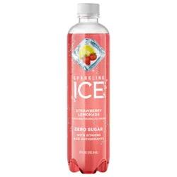 Sparkling ICE Strawberry Lemonade, 17 Fl Oz Bottle