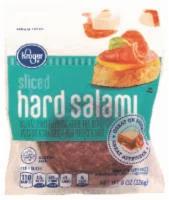 Kroger Sliced Hard Salami