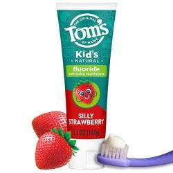 Tom's of Maine Silly Strawberry Children's Anticavity Fluoride Toothpaste - 5.1oz