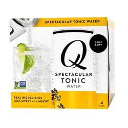 Q Mixers Tonic Water - 4pk/7.5 fl oz Cans