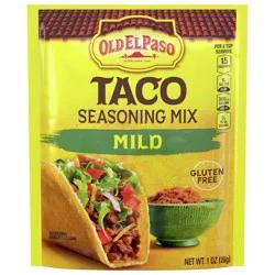 Old El Paso Taco Seasoning, Mild, 1 oz.