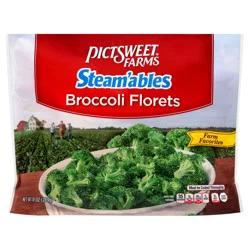 Pictsweet Farms Steam'ables Broccoli Florets, Farm Favorites - 10 oz