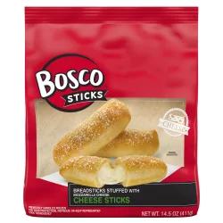 Bosco's Mozzarella Cheese Stuffed Breadsticks, 14.5 oz (Frozen)