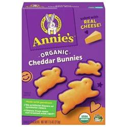 Annie's Organic Baked Cheddar Bunnies Snack Crackers
